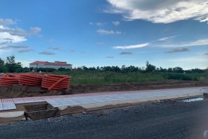 Tiến độ xây dựng Cồn Khương Diamond City tháng 06/2021