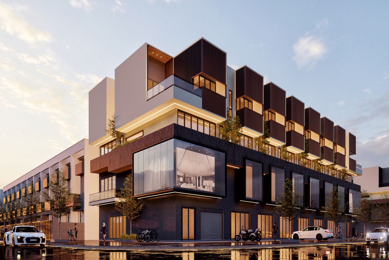 Nhà ở liên kế Cồn Khương Diamond City Cần Thơ