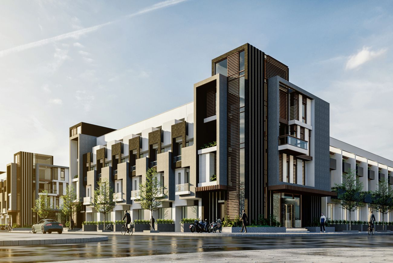 Nhà ở liên kế Cồn Khương Diamond City Cần Thơ