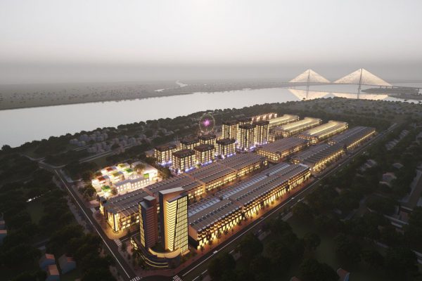 Phối cảnh Dự án Cồn Khương Diamond City Cần Thơ