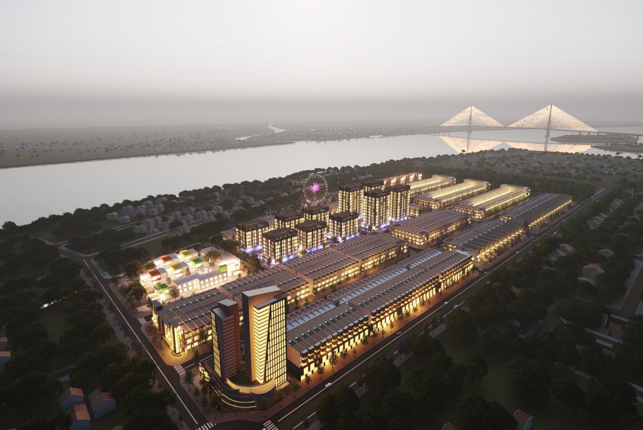 Phối cảnh Dự án Cồn Khương Diamond City Cần Thơ
