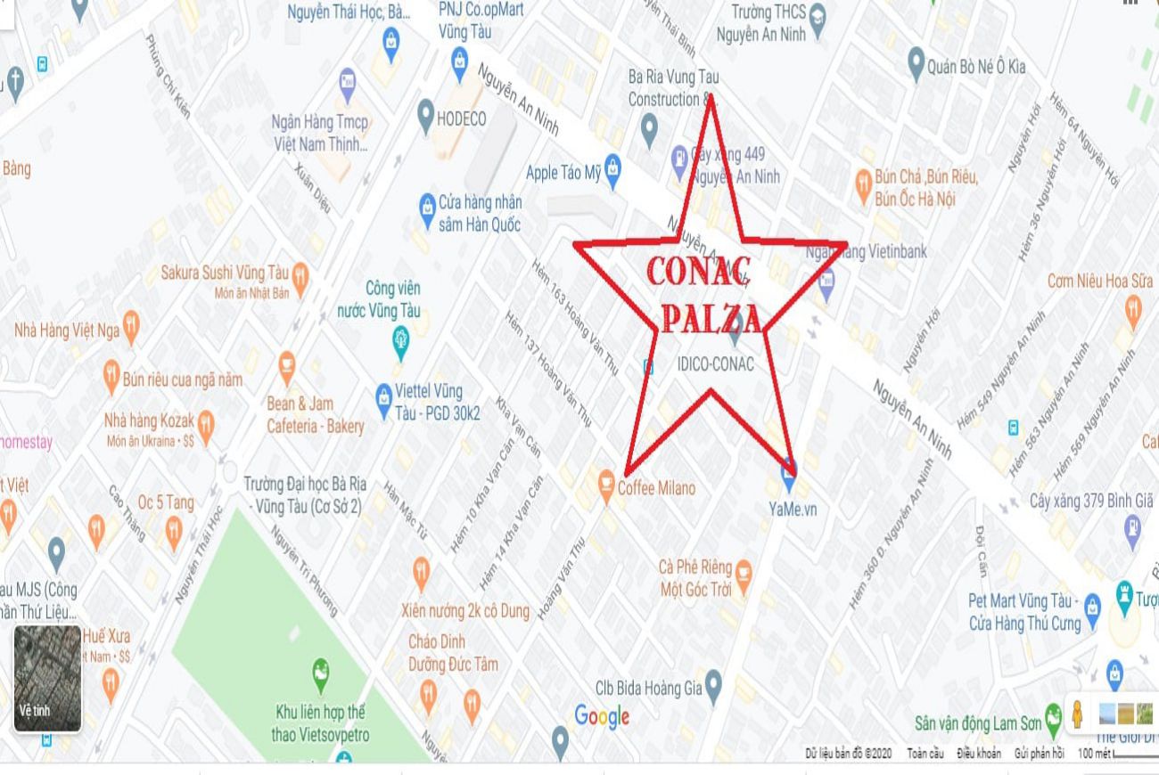 Vị trí Conac Plaza Vũng Tàu