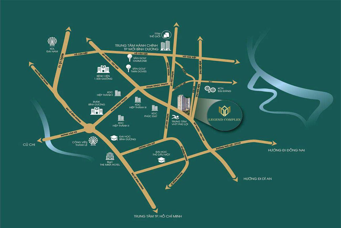 Vị trí Legend Complex