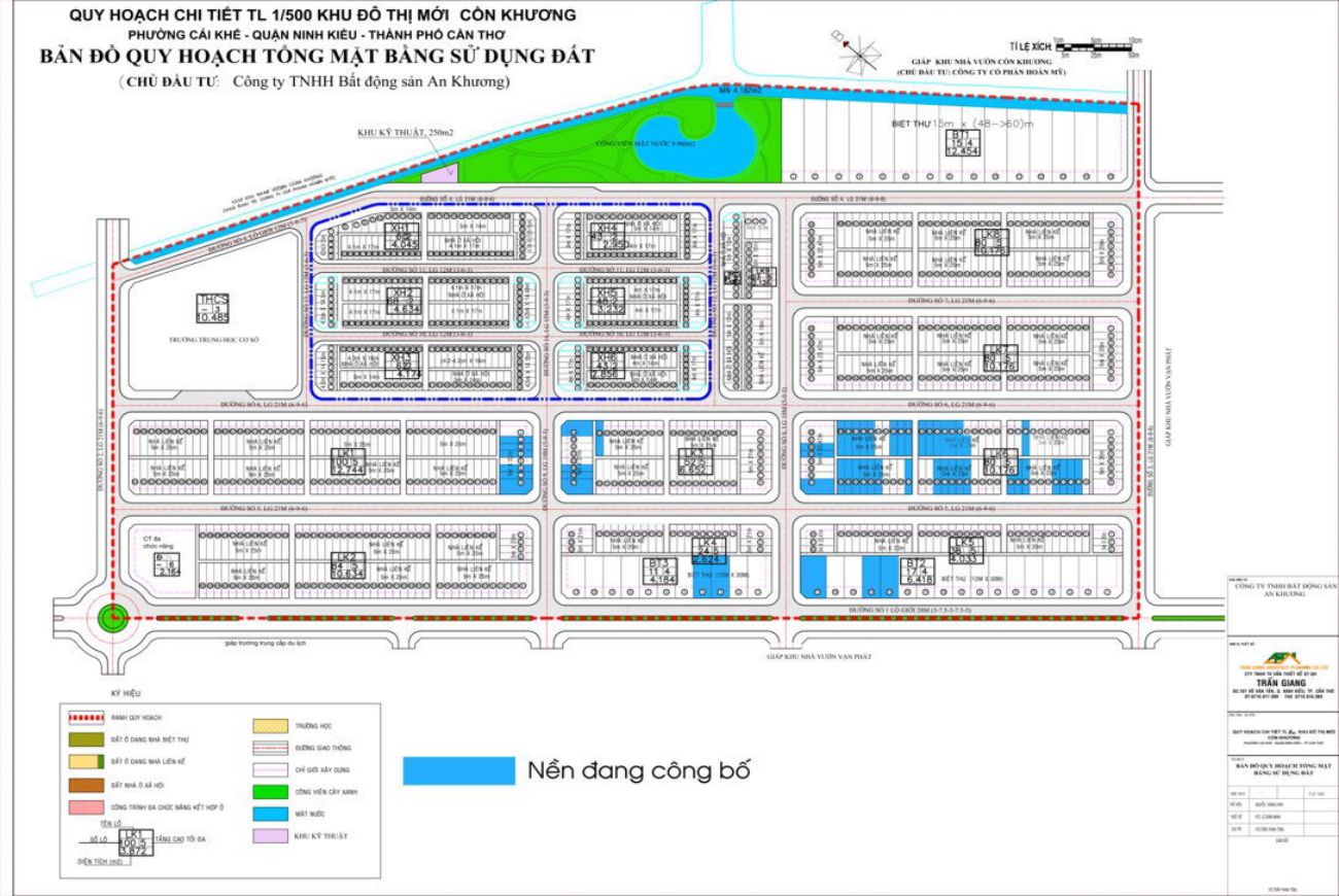 Mặt bằng Cồn Khương Diamond City Cần Thơ