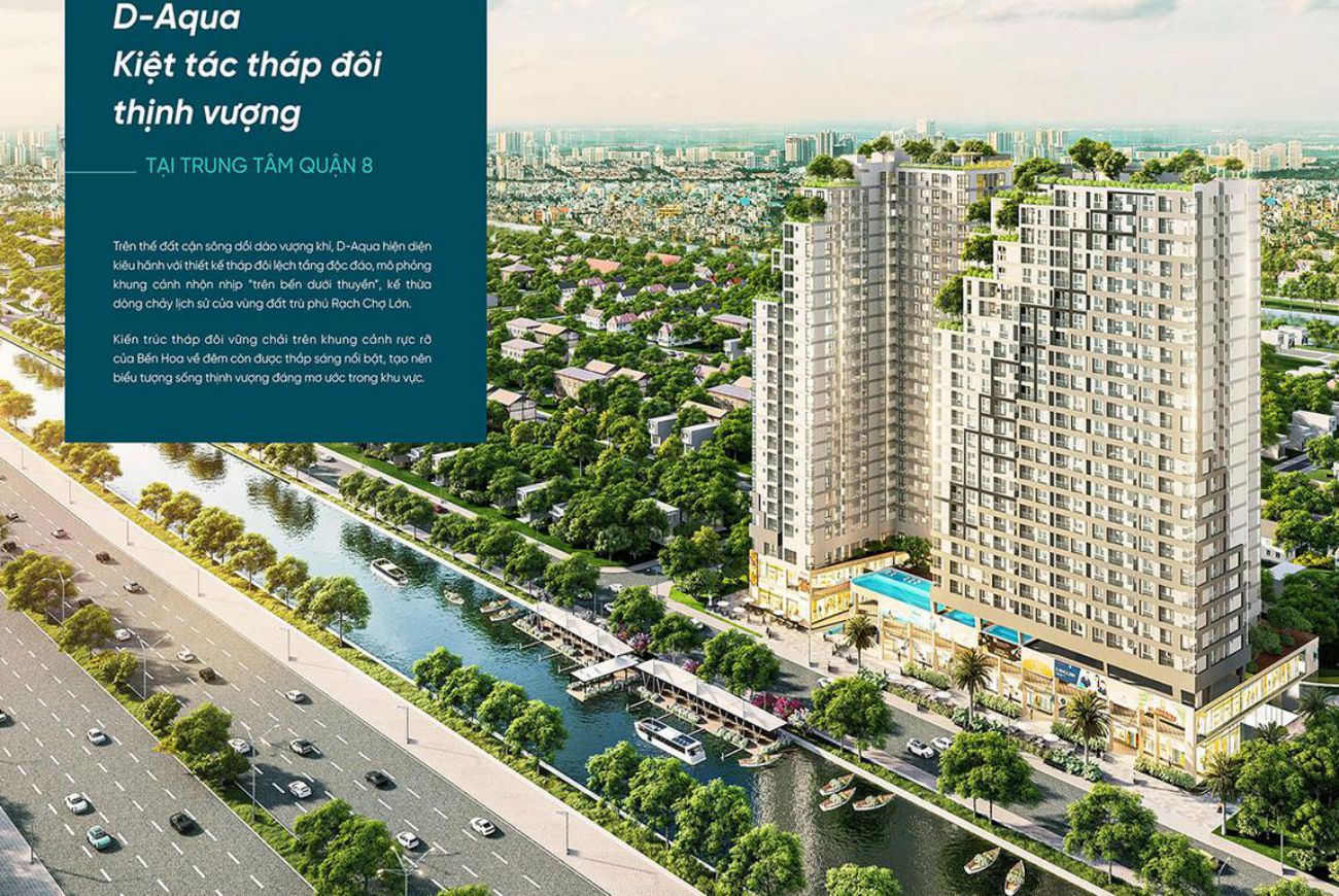Quy mô D-Aqua Quận 8