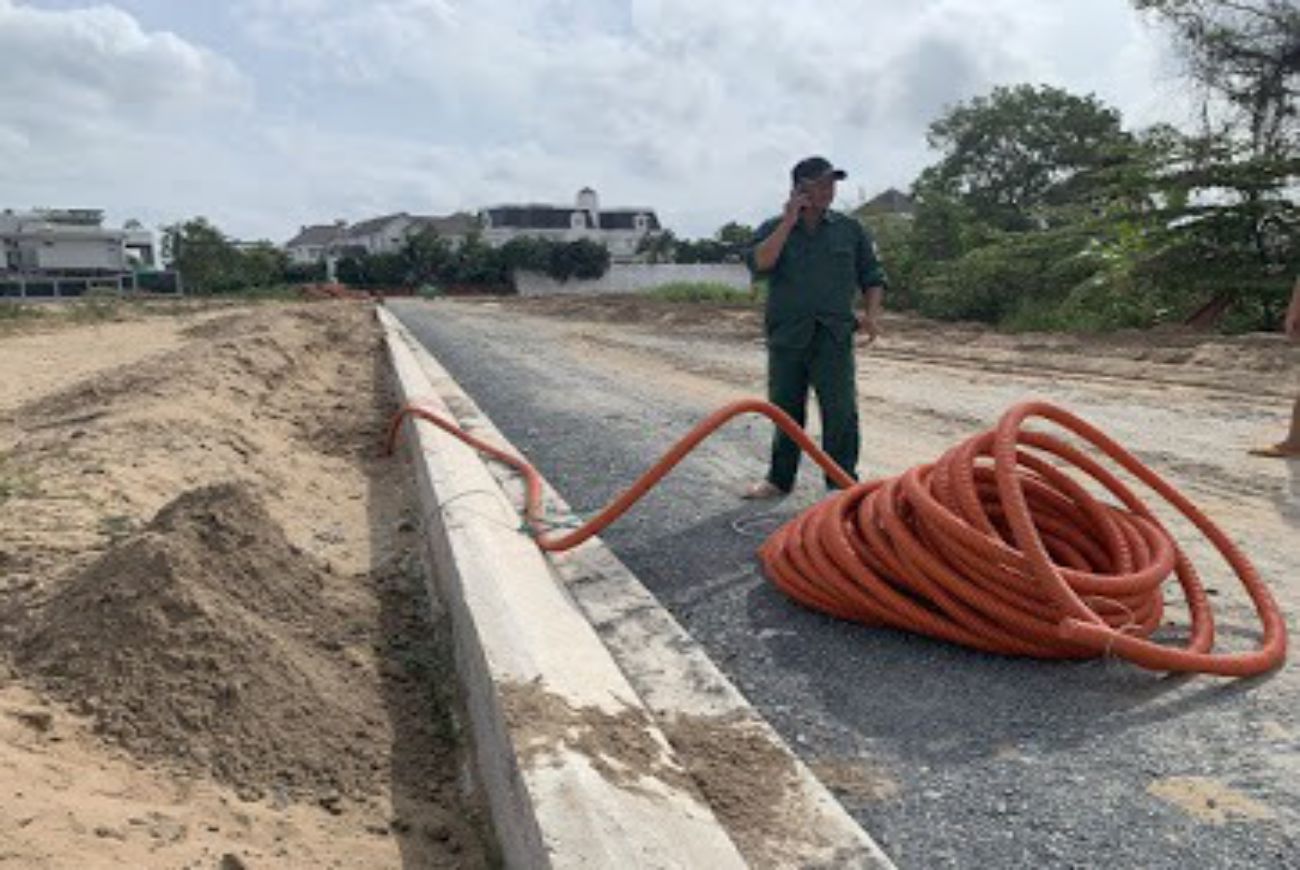 Tiến độ xây dựng dự án Cồn Khương Diamond City tháng 05/2021