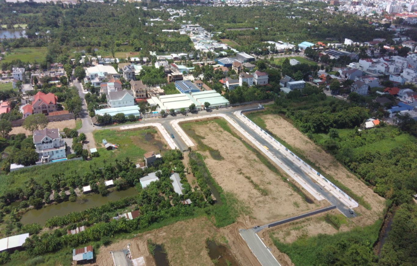 Tiến độ xây dựng tháng 07/2021 tại Cồn Khương Diamond City Cần Thơ