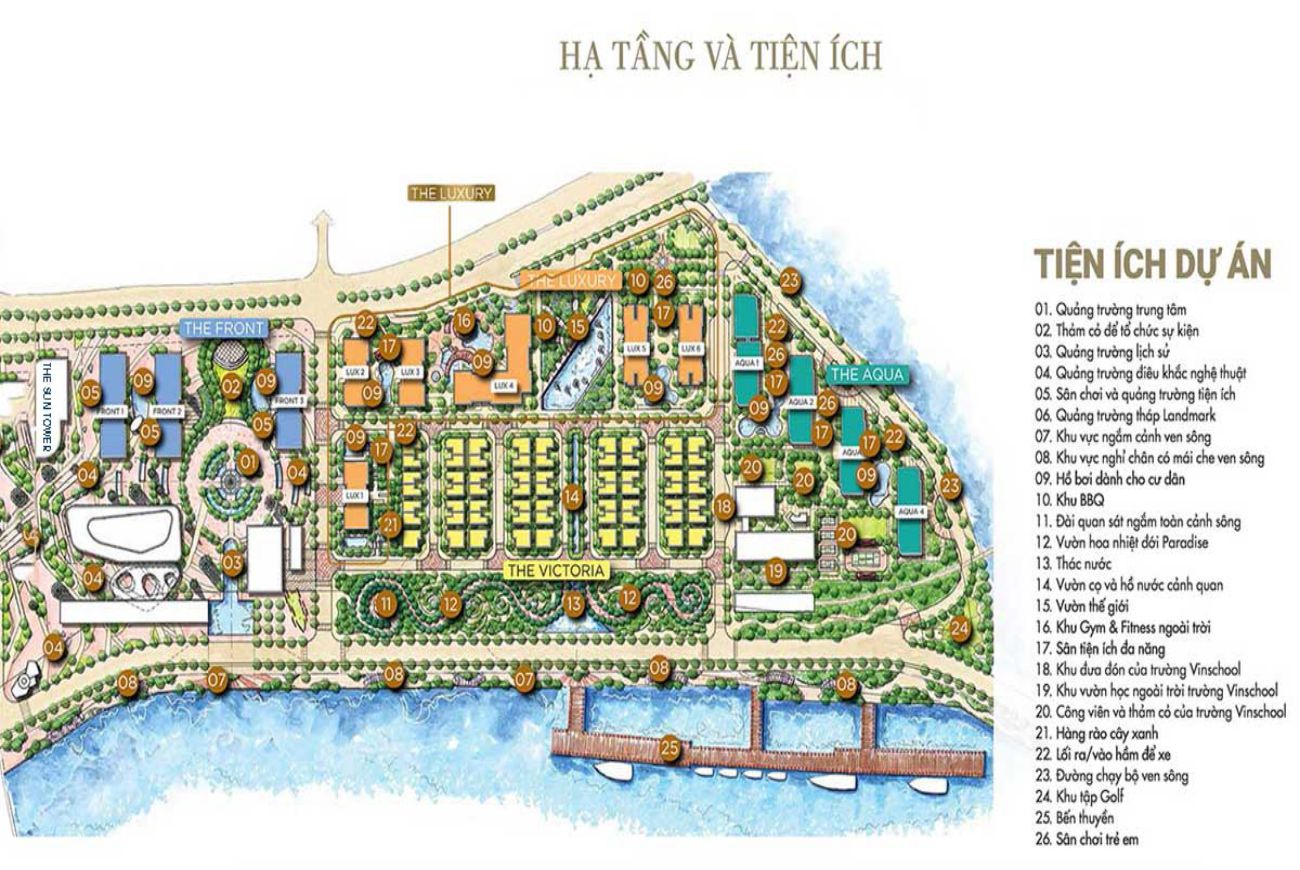 Tiện ích nội khu The Sun Tower Capitaland Quận 1