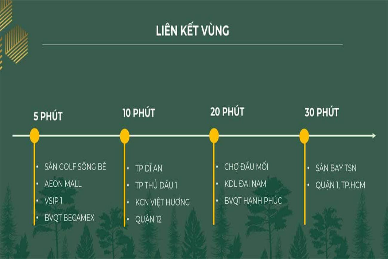 Tiện ích ngoại khu Anderson Park Bình Dương