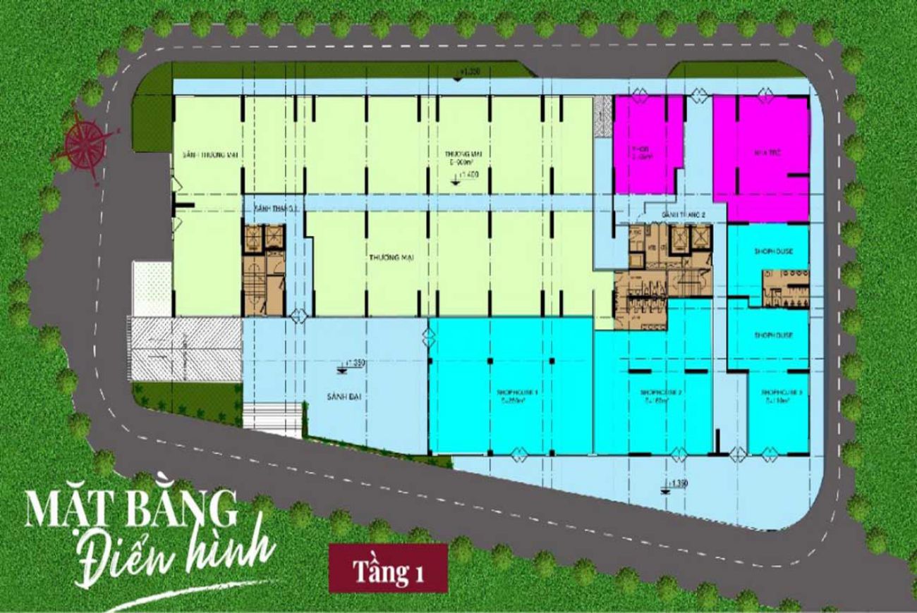 Mặt bằng Legend Complex