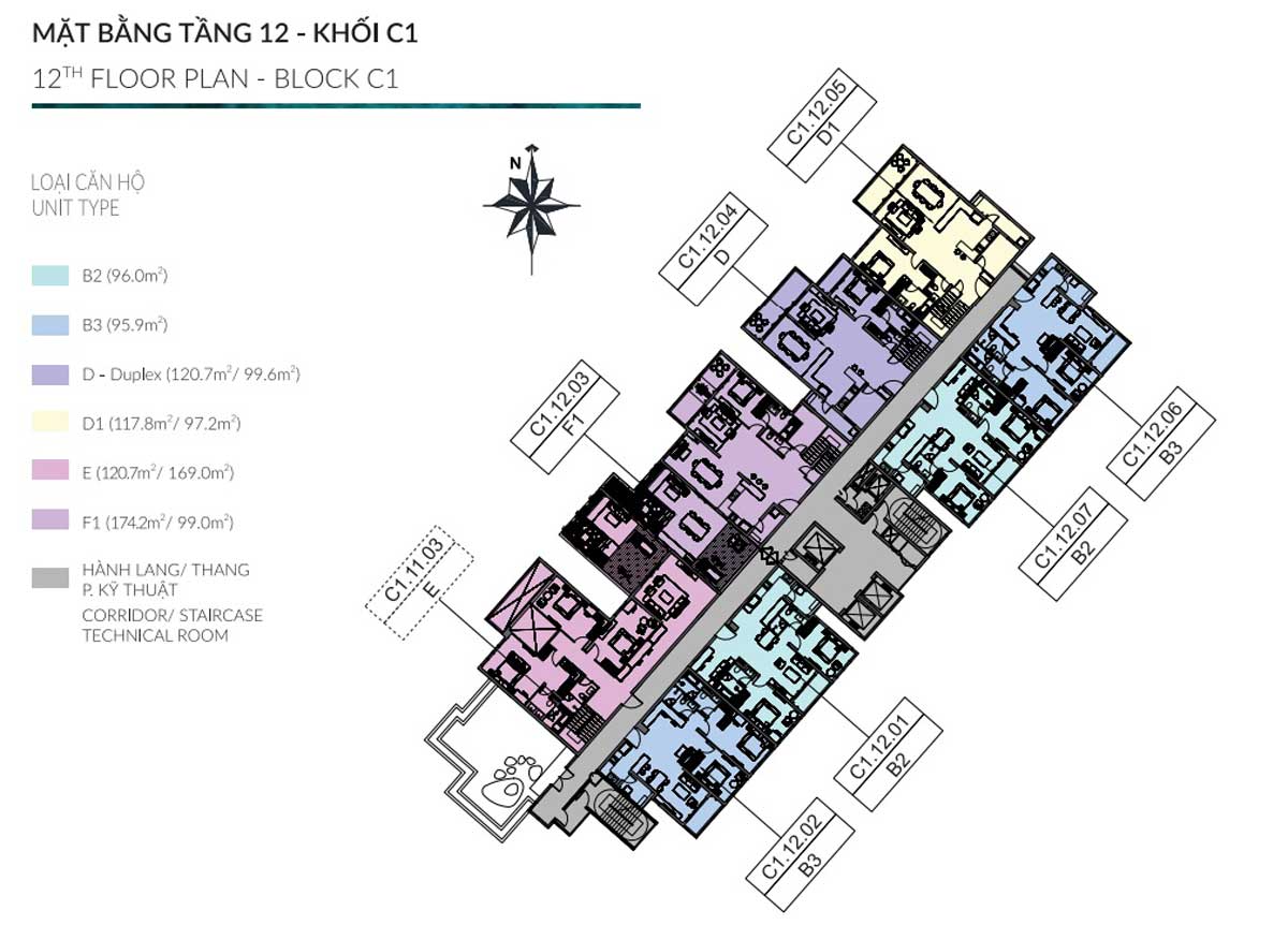 mat bang tang 12 khoi c1 diamond centery