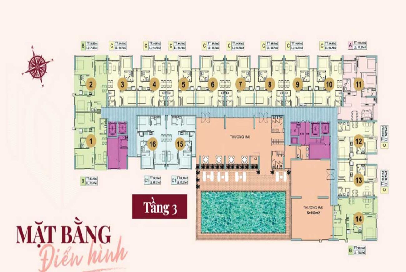 Mặt bằng Legend Complex