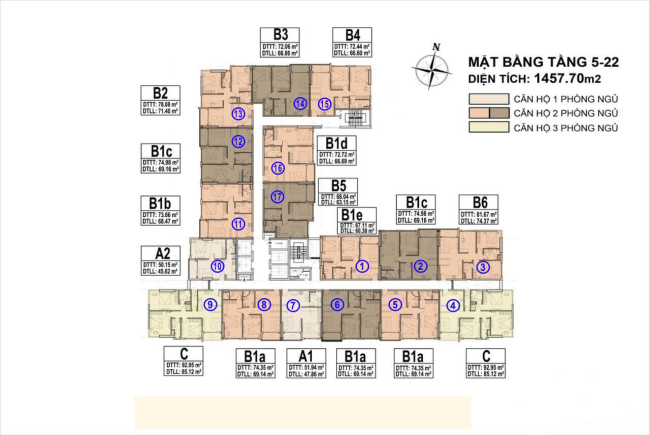 Mặt bằng dự án Venus Luxury Quận 5