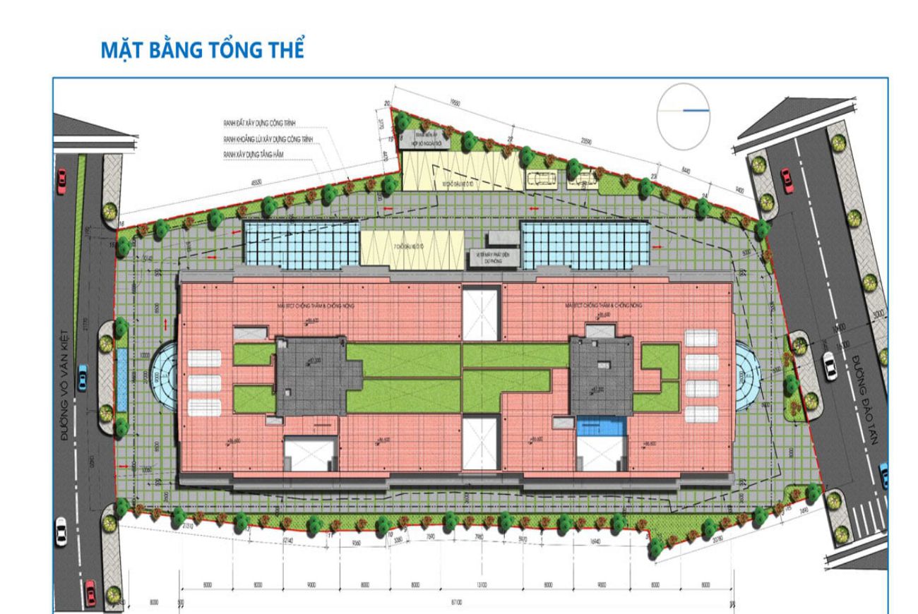 Mặt bằng dự án Tam Đức Plaza Quận 5