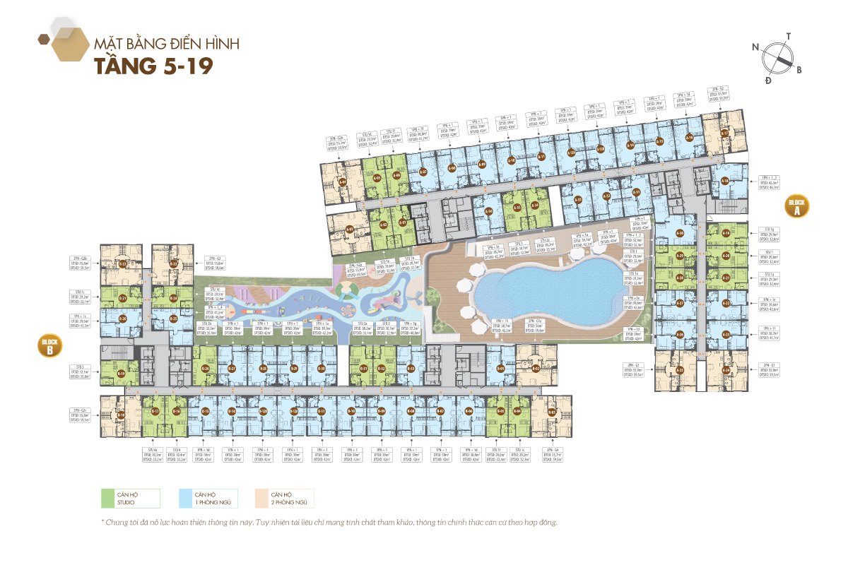 Mặt bằng Legacy Central Bình Dương