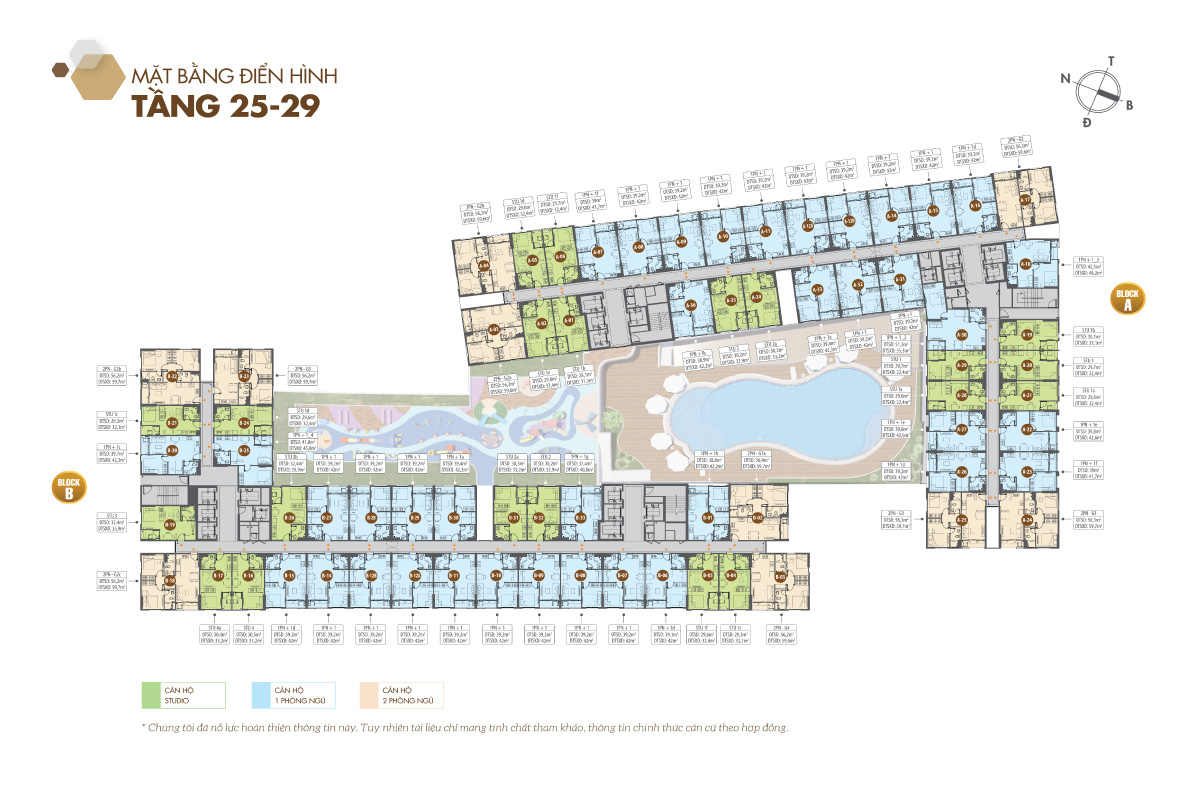 Mặt bằng Legacy Central Bình Dương