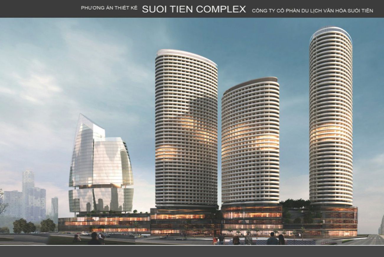 Quy mô Suối Tiên Plaza