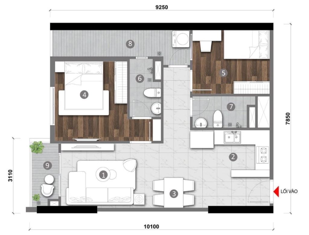 Mặt bằng Stella Võ Văn Kiệt