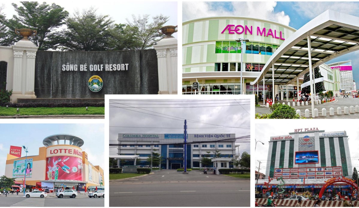 Tiện ích ngoại khu Gem Central Park Bình Dương