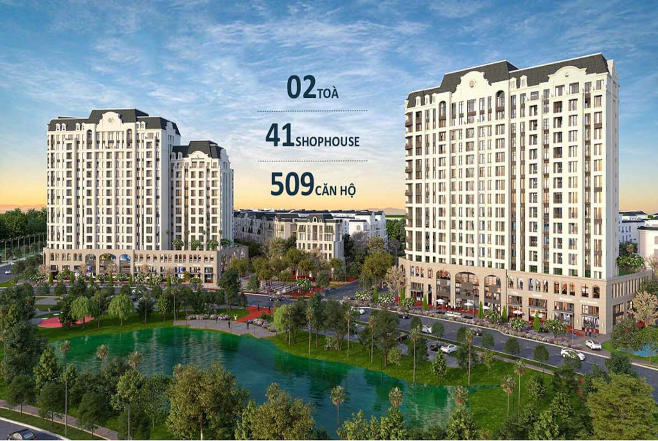 Quy mô River Garden Residences