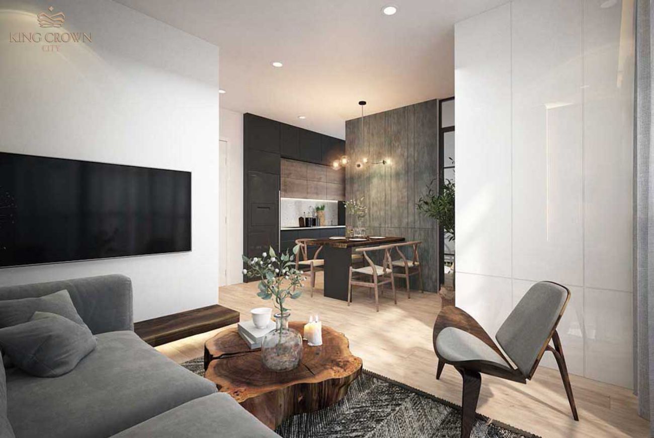 Thiết kế căn hộ King Crown City