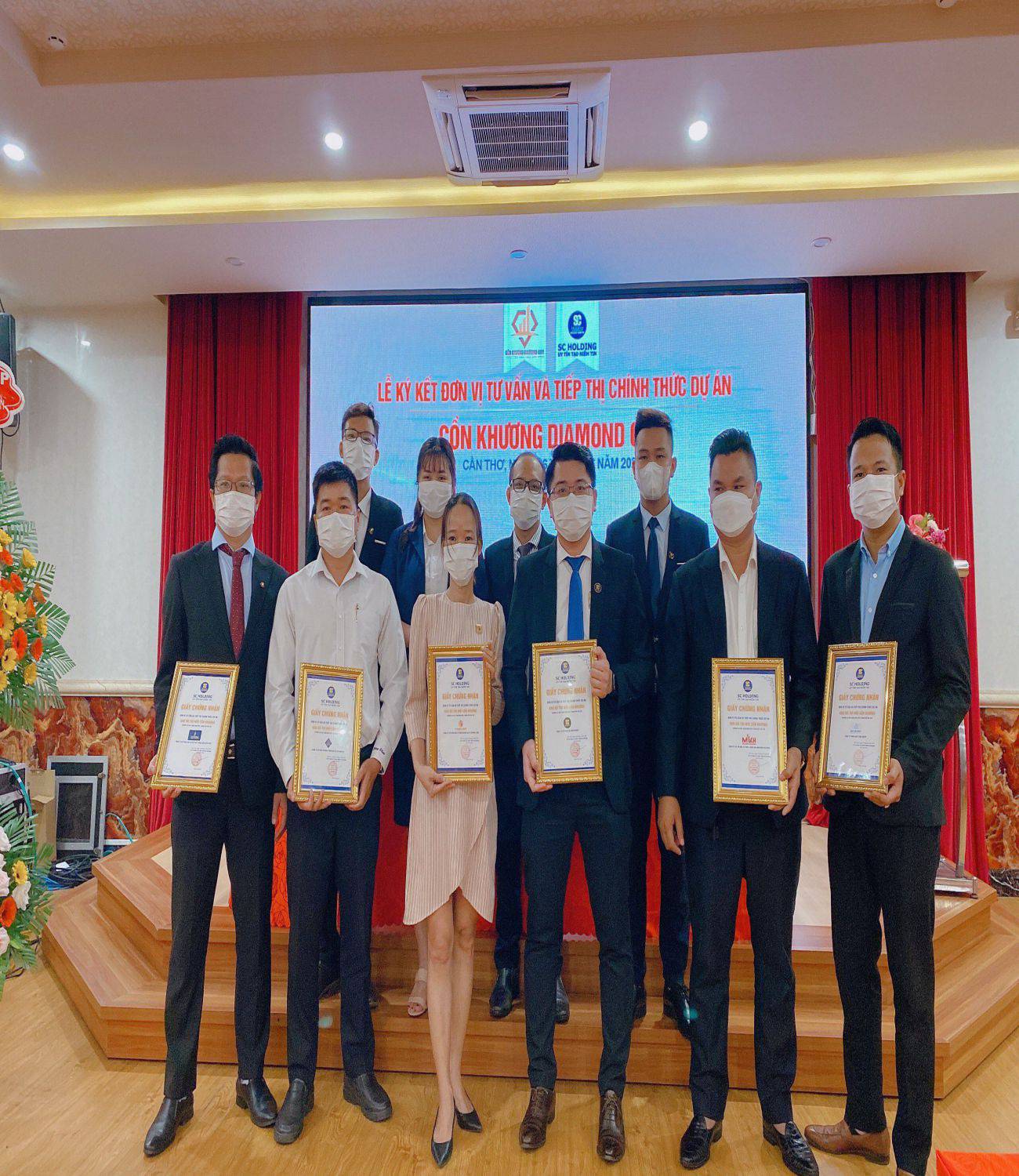 Lễ ký kết phân phối F1 Cồn Khương Diamond City Cần Thơ