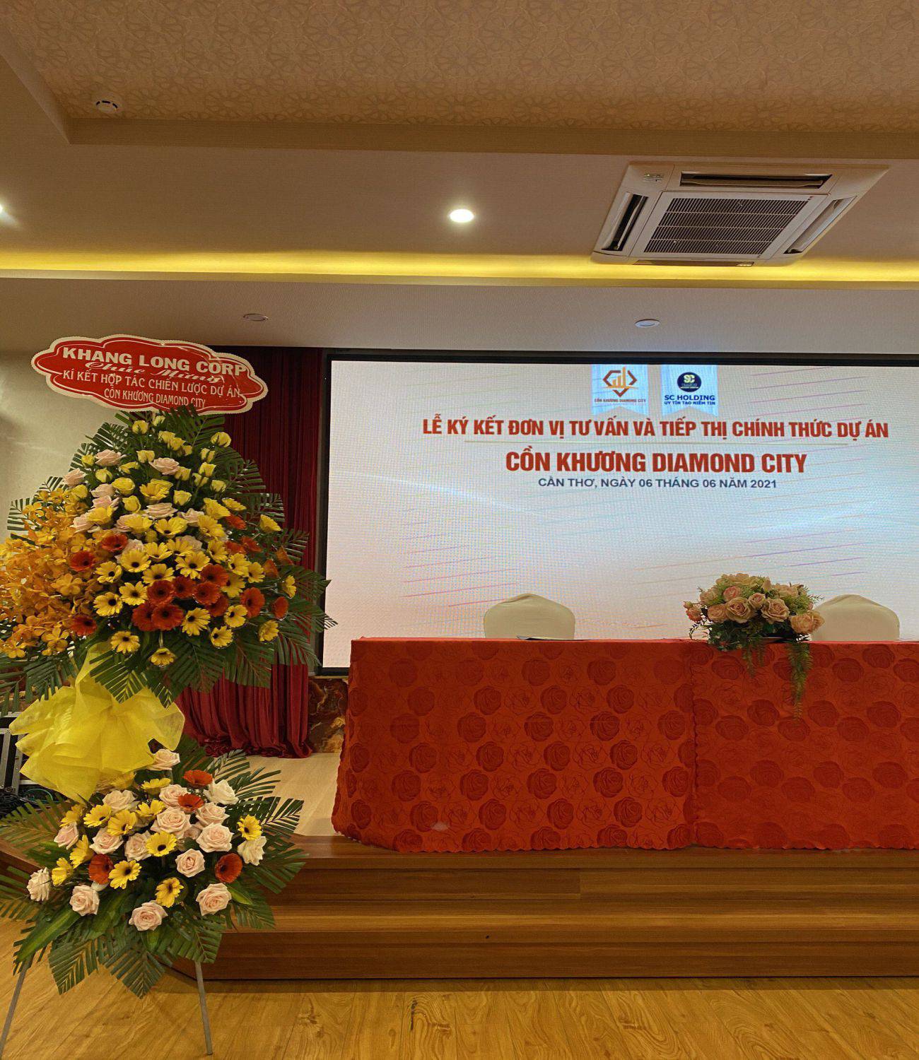 Lễ ký kết phân phối F1 Cồn Khương Diamond City Cần Thơ