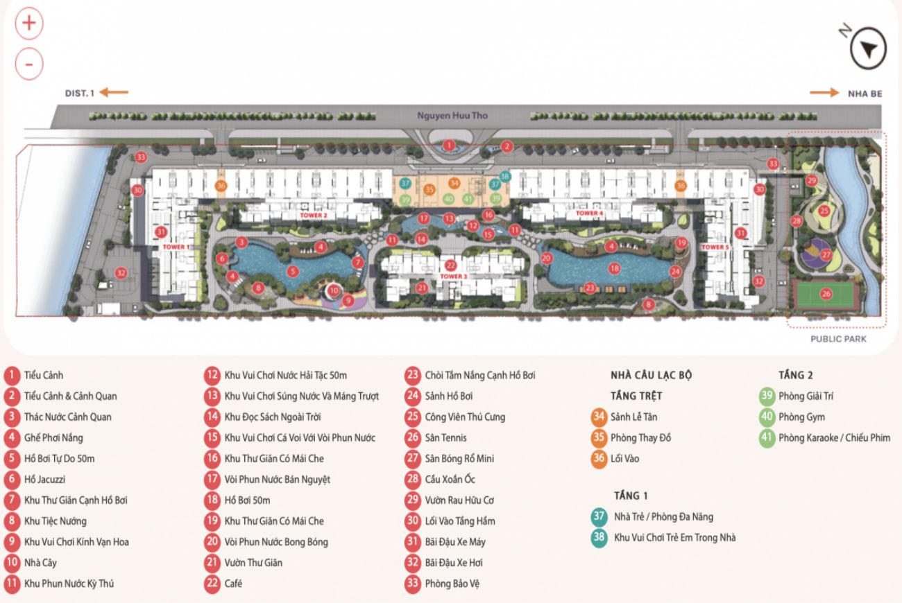 Mặt bằng dự án Celesta Gold Nhà Bè