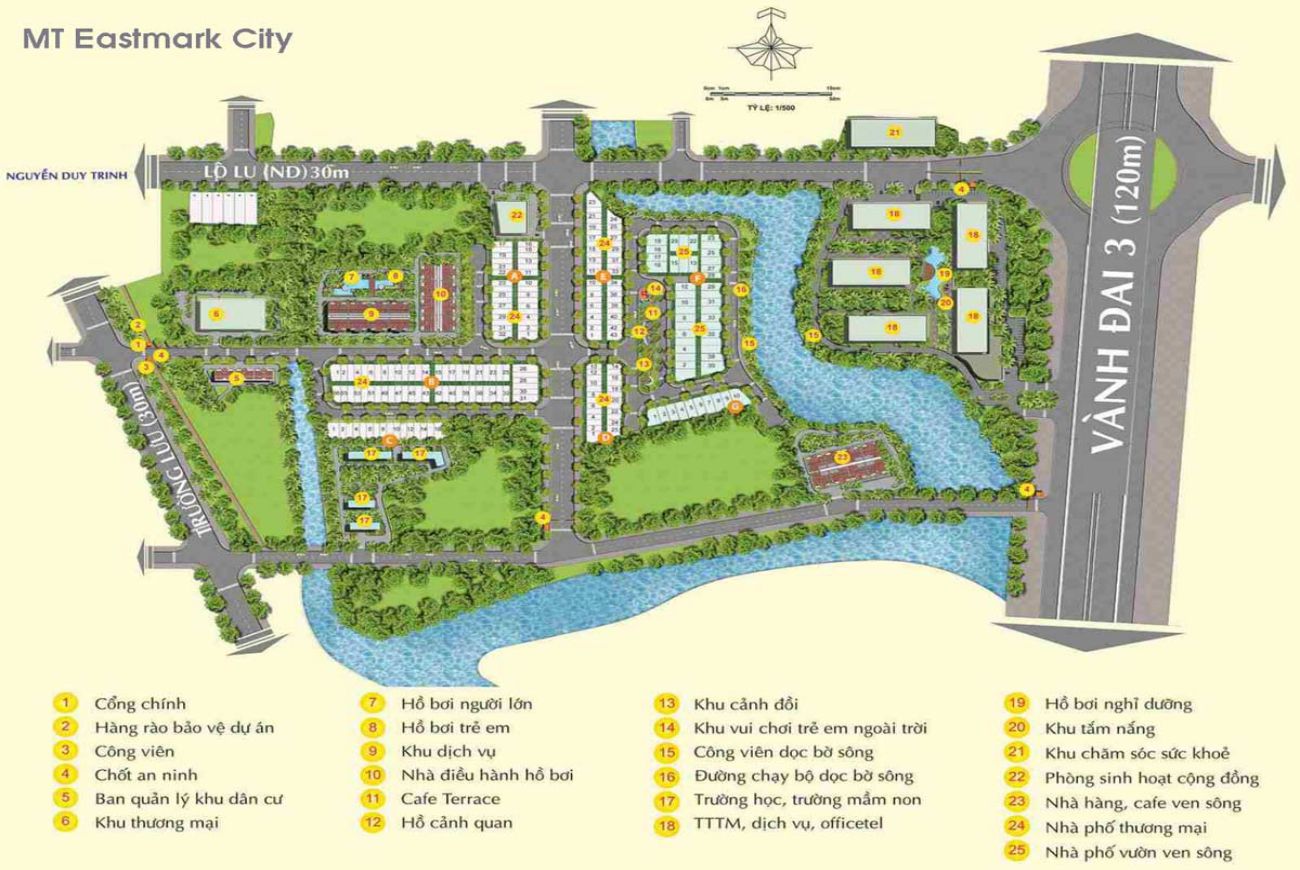 Tiện ích Dự án MT Eastmark City