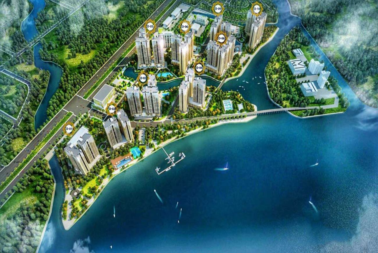 Quy mô Water Bay Quận 2