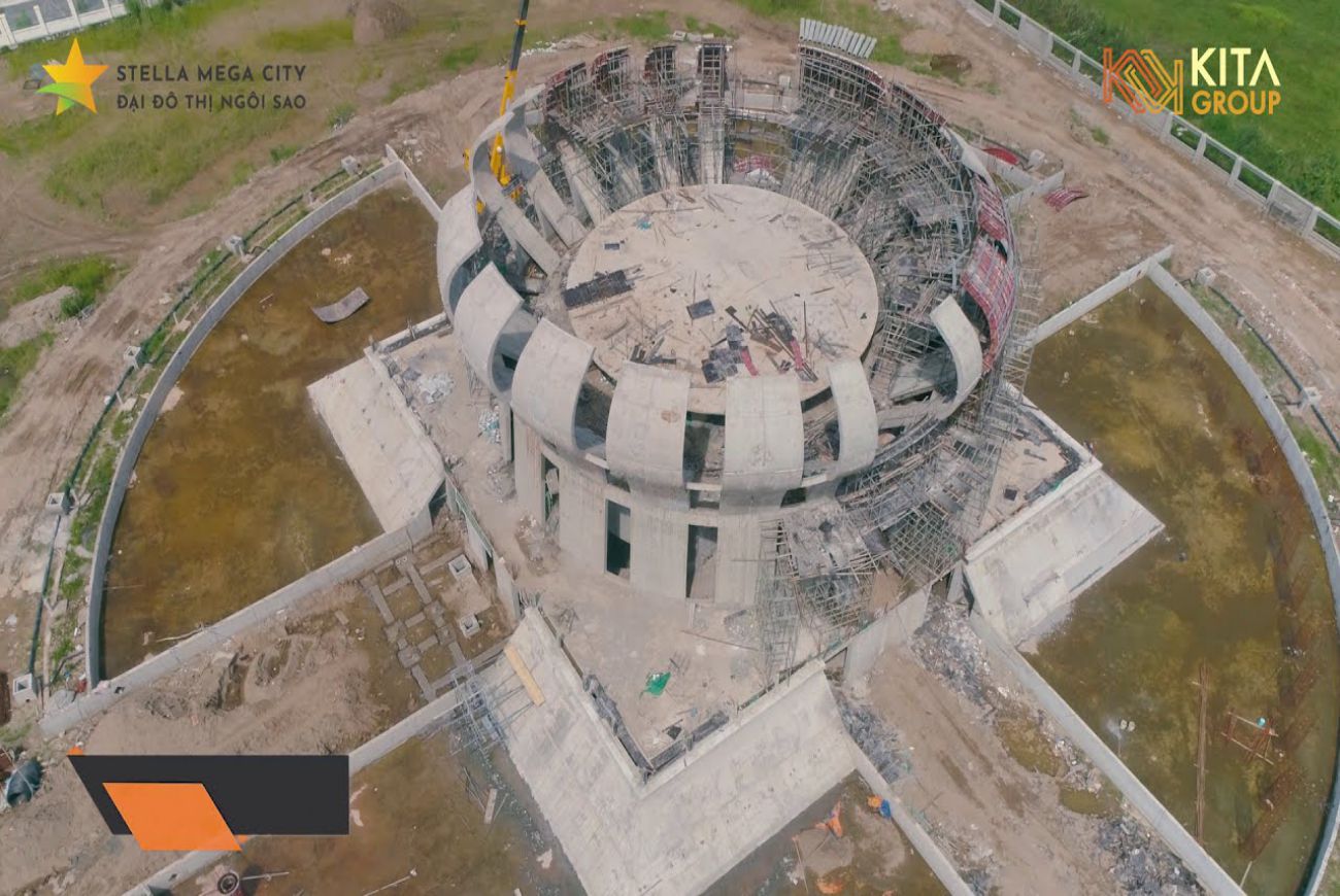 Tiến độ dự án Stella Mega City