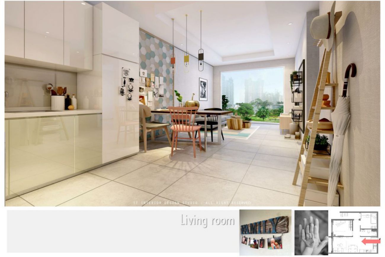 Thiết kế căn hộ Pegasuite 3 Quận 7