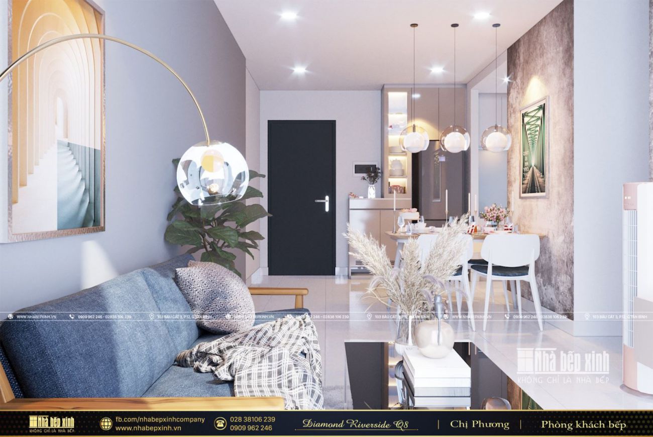 Thiết kế căn hộ City Gate 2 Diamond Riverside