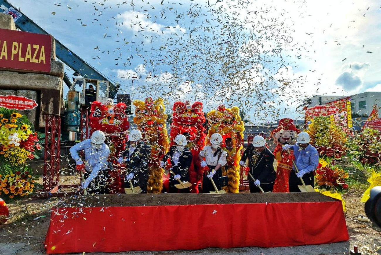 Tiến độ xây dựng Thiên Quân Marina Plaza tháng 07/2021