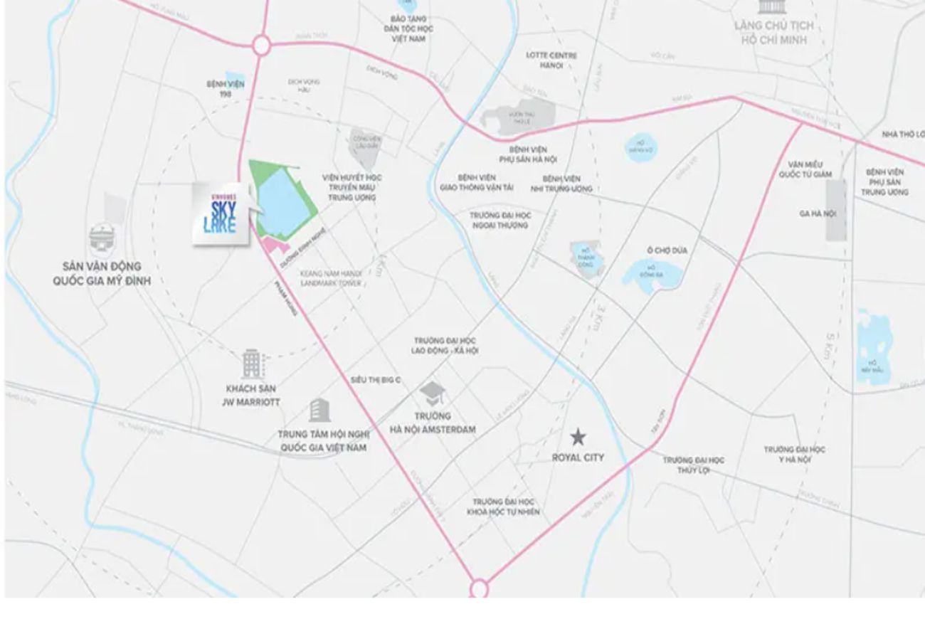 ĐỊA CHỈ VỊ TRÍ CHÍNH XÁC Vinhomes SkyLake