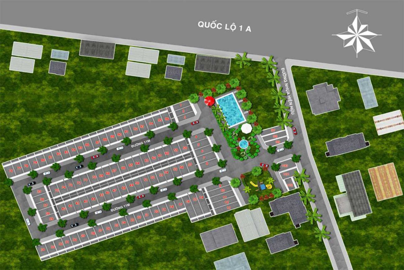 Quy mô The Garden View