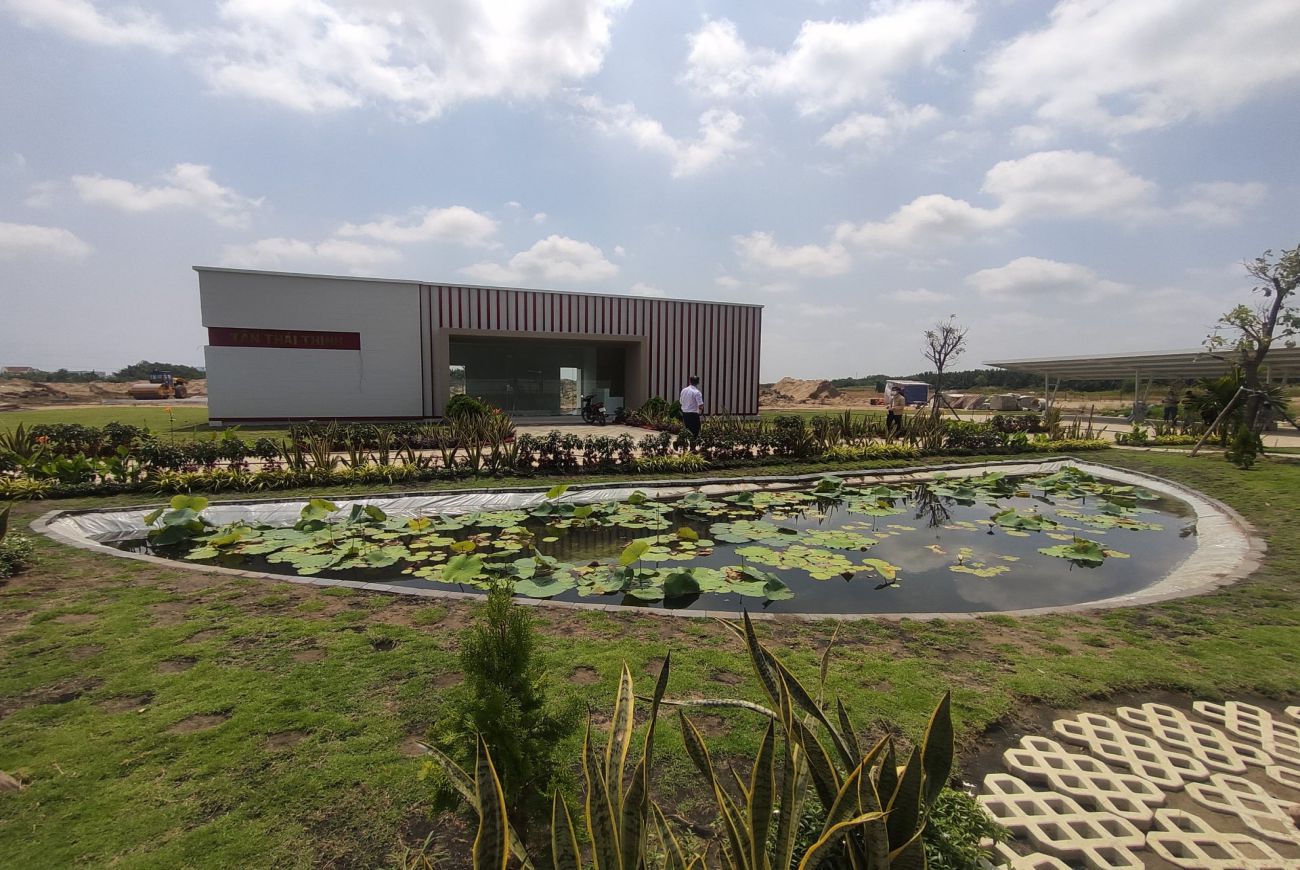 Tiến độ xây dựng nền đất khu Elite Life Long An