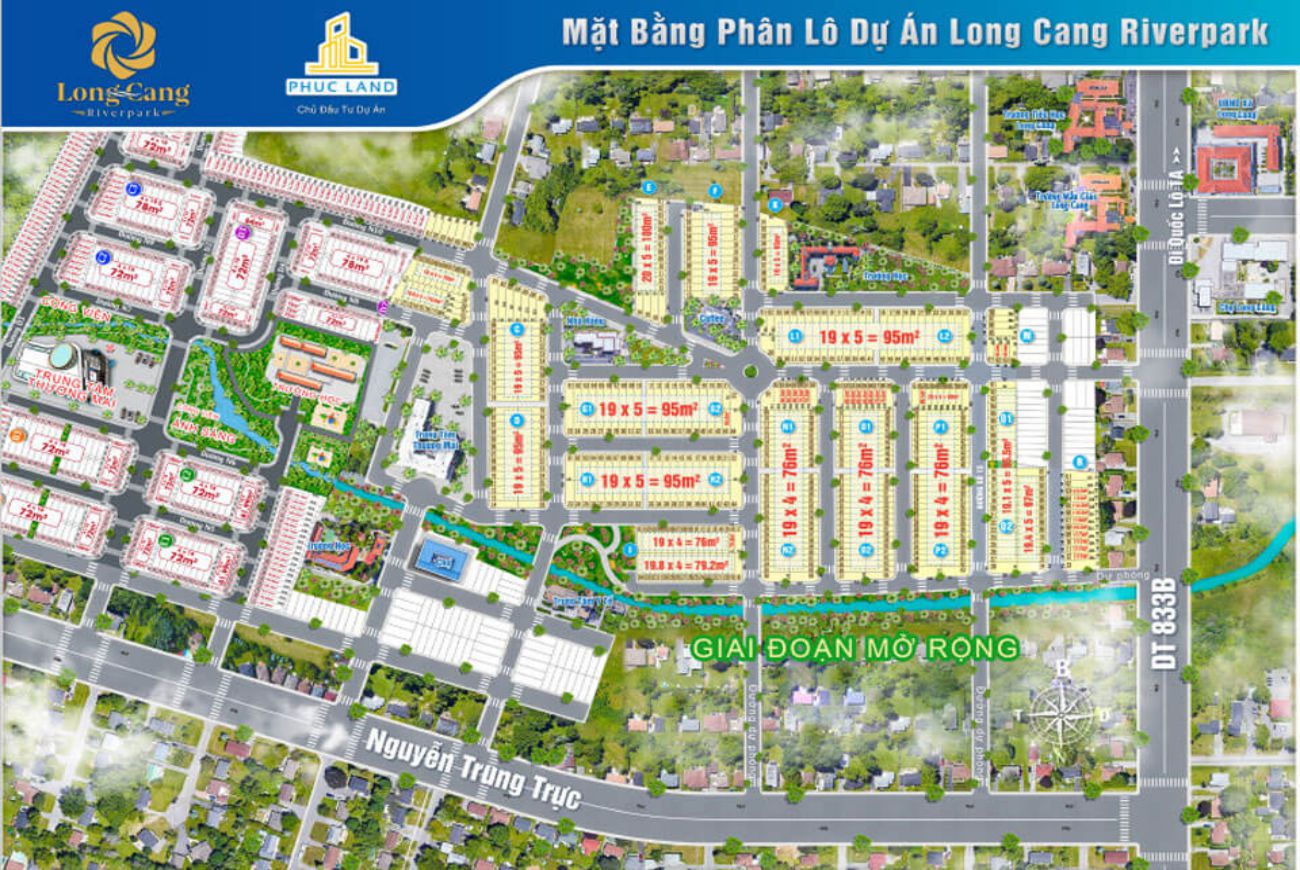 Mặt bằng dự án Long Cang RiverPark