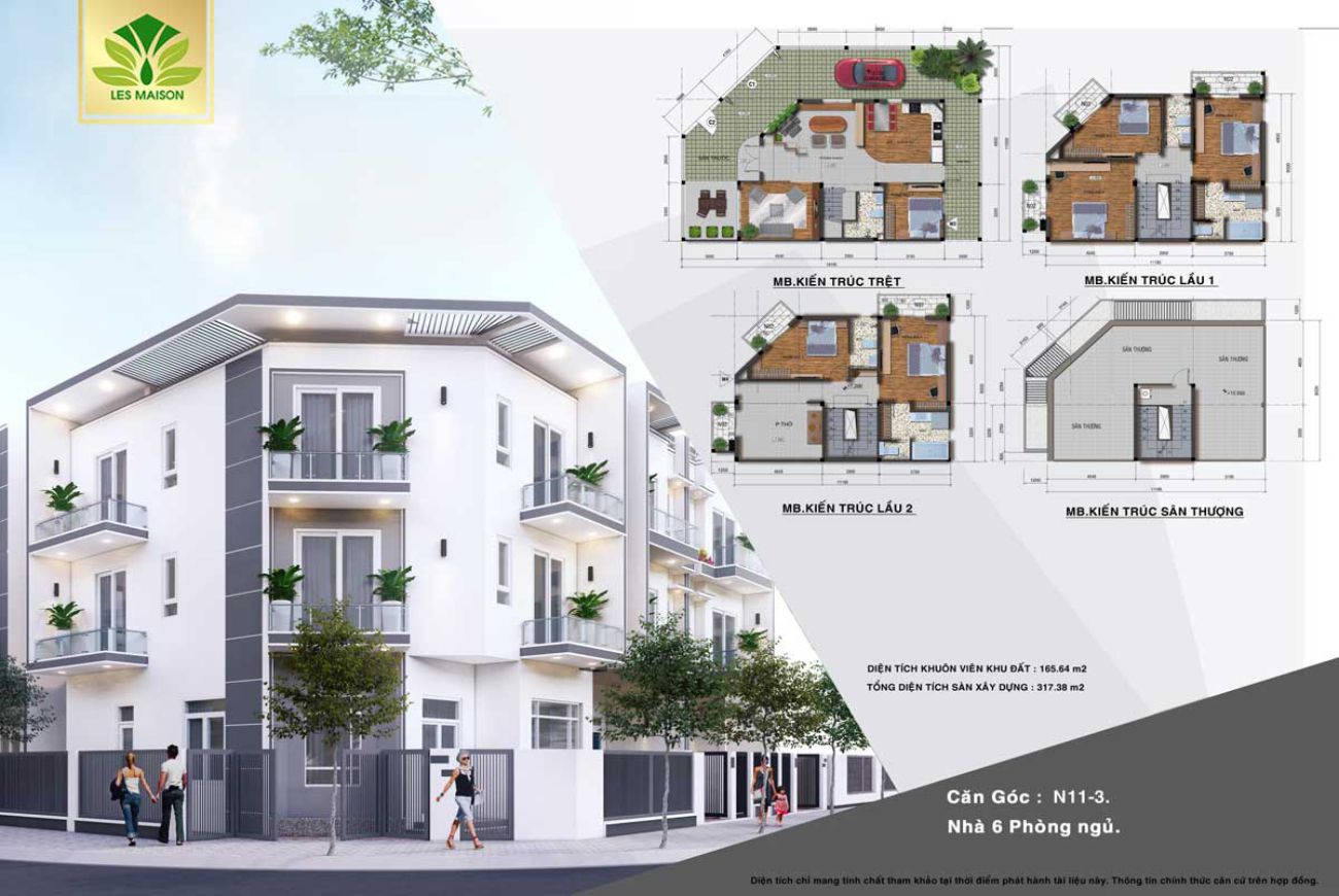 Thiết kế Les Maison Bình Chánh