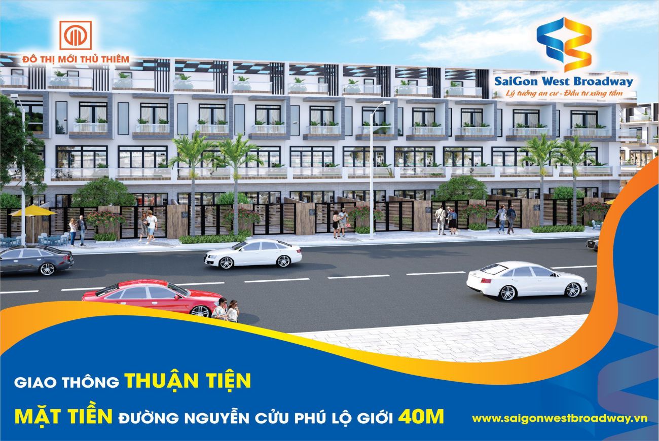 Thiết kế Saigon West Broadway Bình Tân