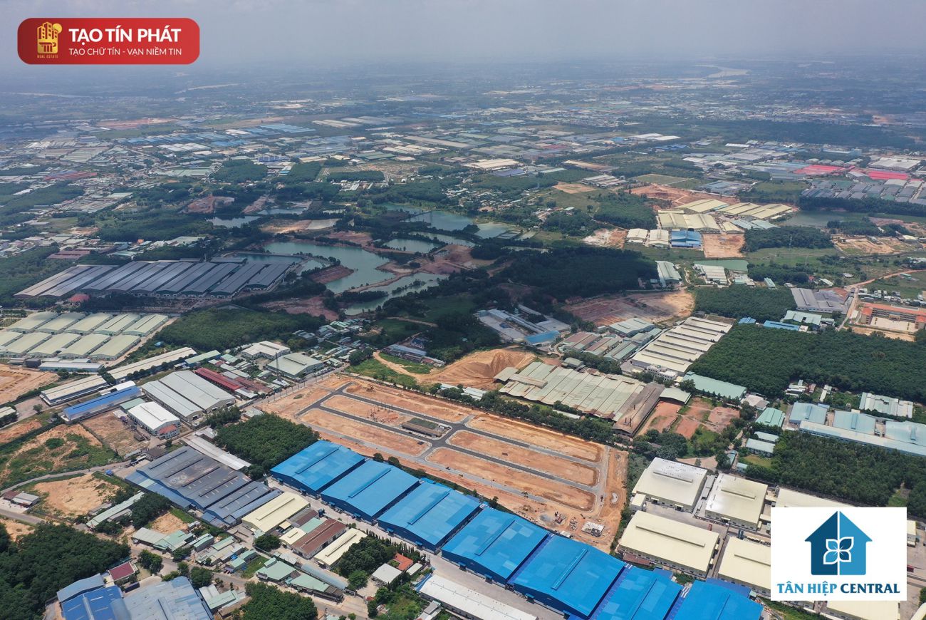 Vị trí chiến lược Tân Hiệp Central Bình Dương
