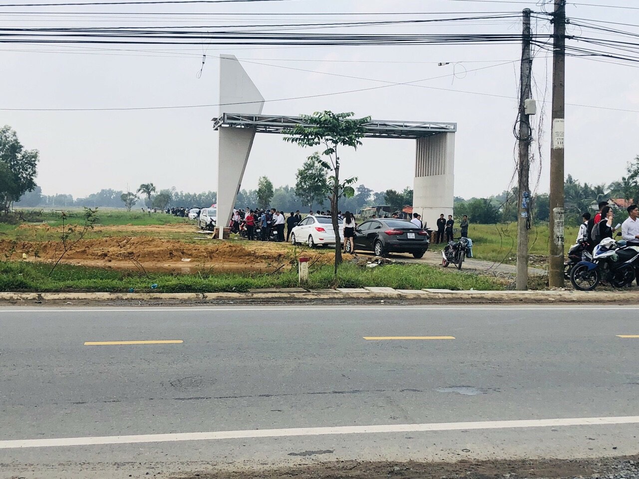 Tiến độ xây dựng khu dân cư Khu Đô Thị Sao Vàng Long An