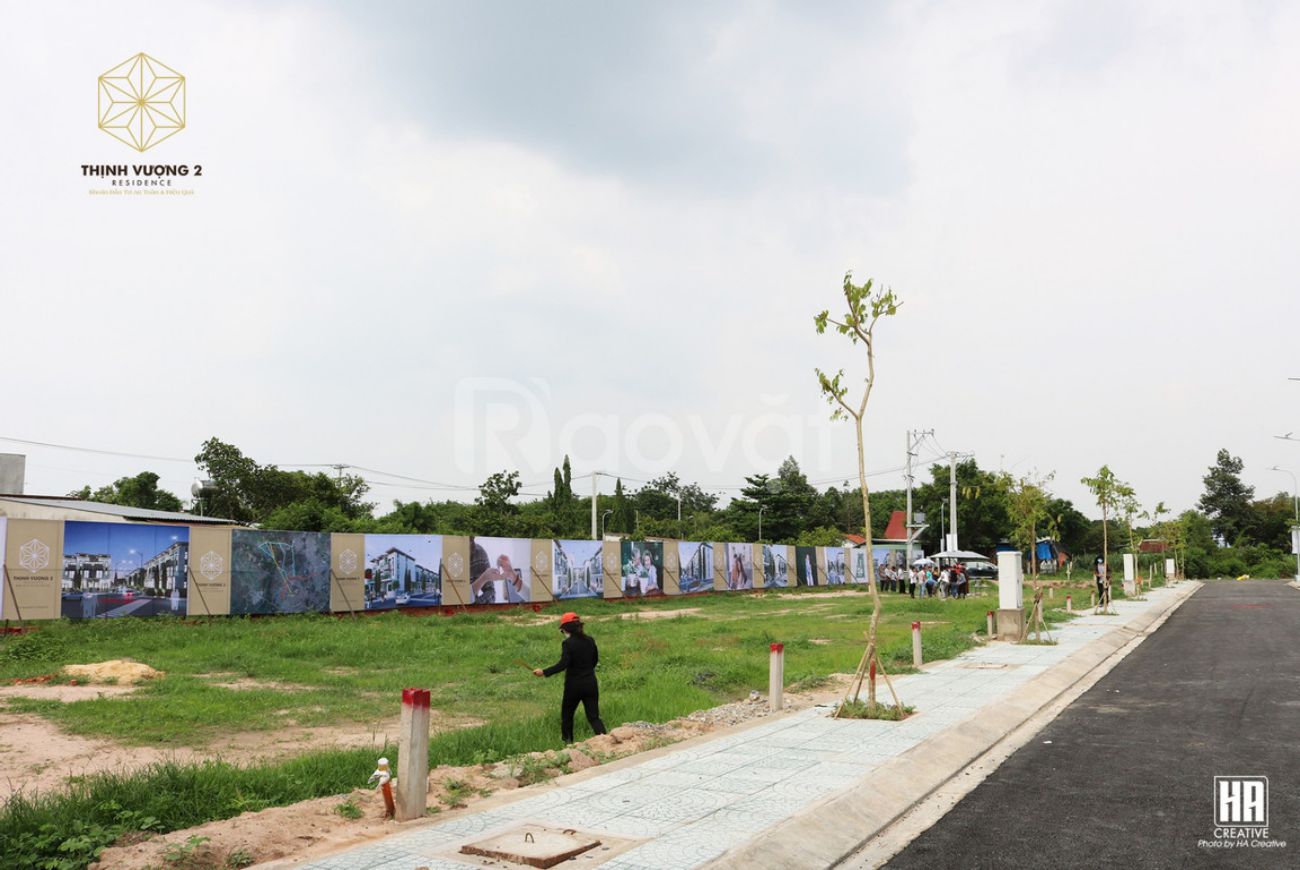 Tiến độ xây dựng nền đất khu Thịnh Vượng 2 Residence Củ Chi
