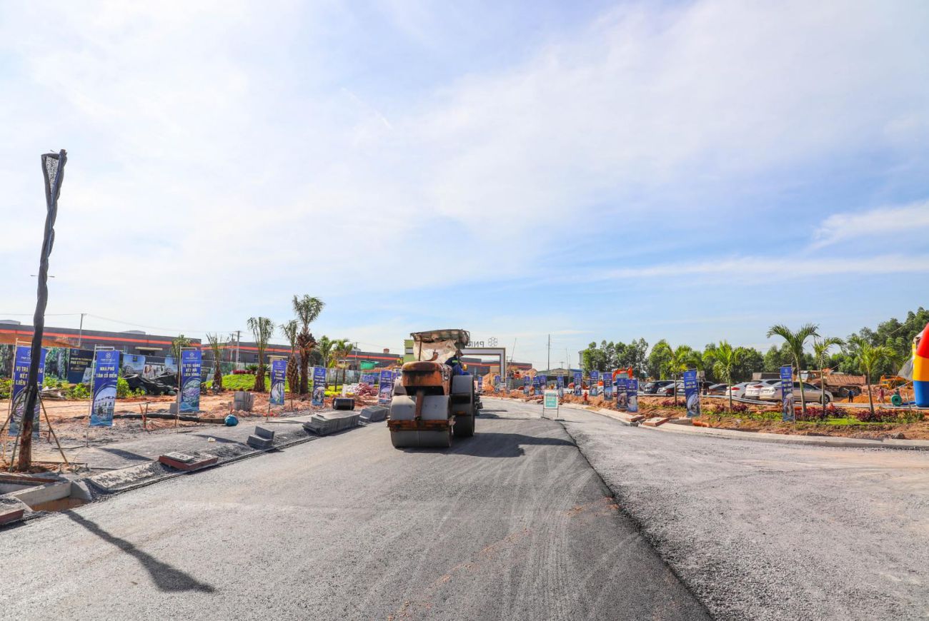 Tiến độ xây dựng tháng tại PNR Estella Trảng Bom