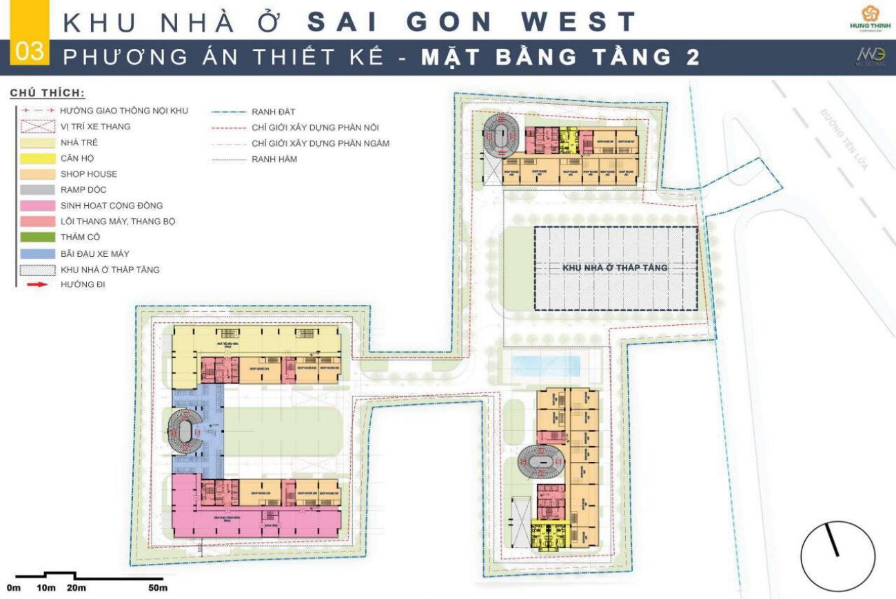 Mặt bằng dự án Moonlight Complex