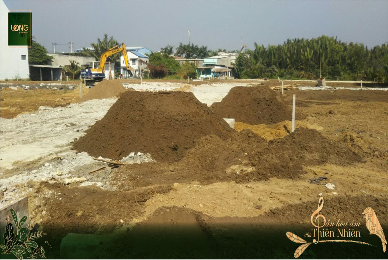 Tiến độ xây dựng khu dân cư Long Savanna Nhà Bè