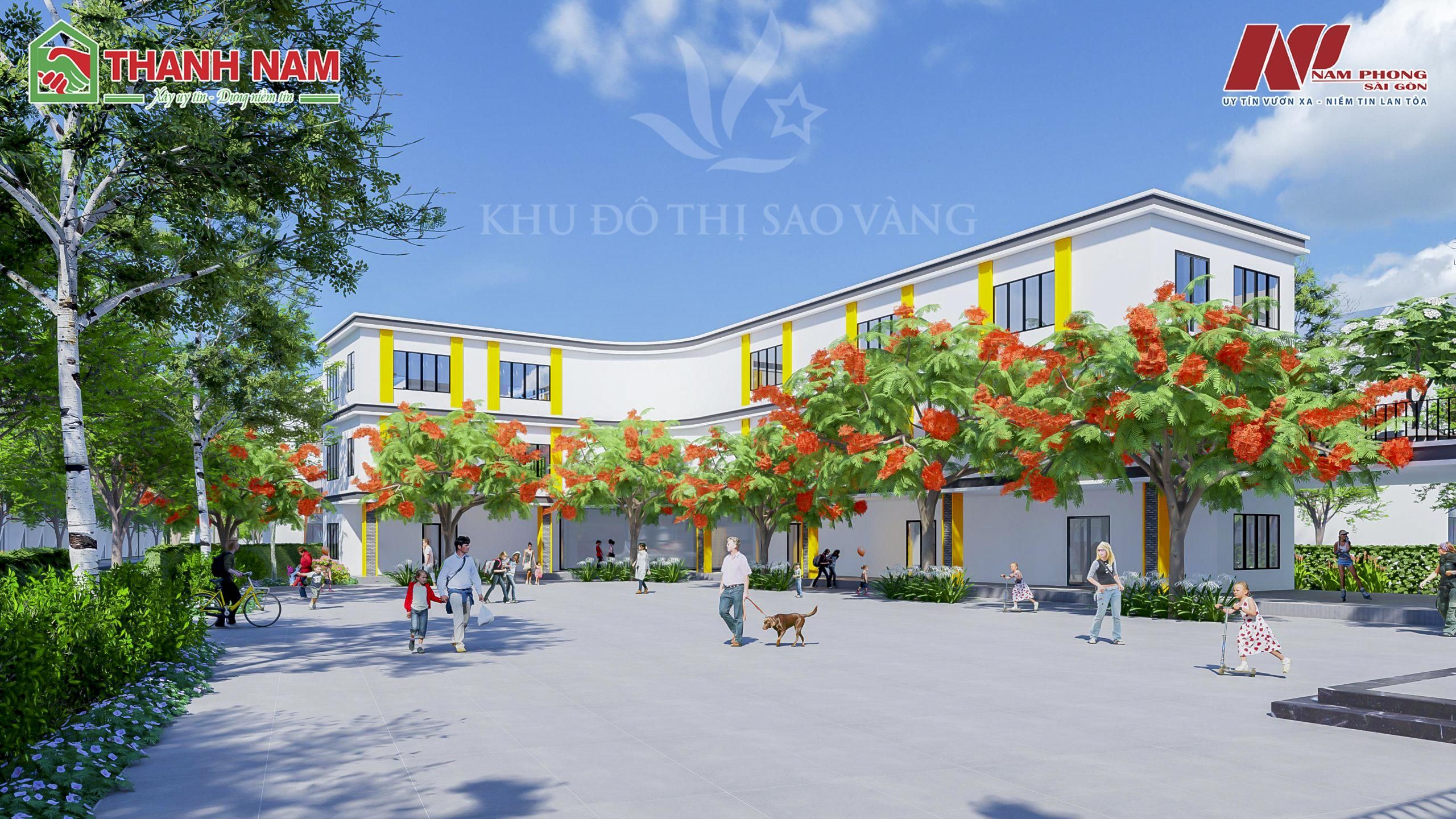 Thiết kế Khu Đô Thị Sao Vàng Long An