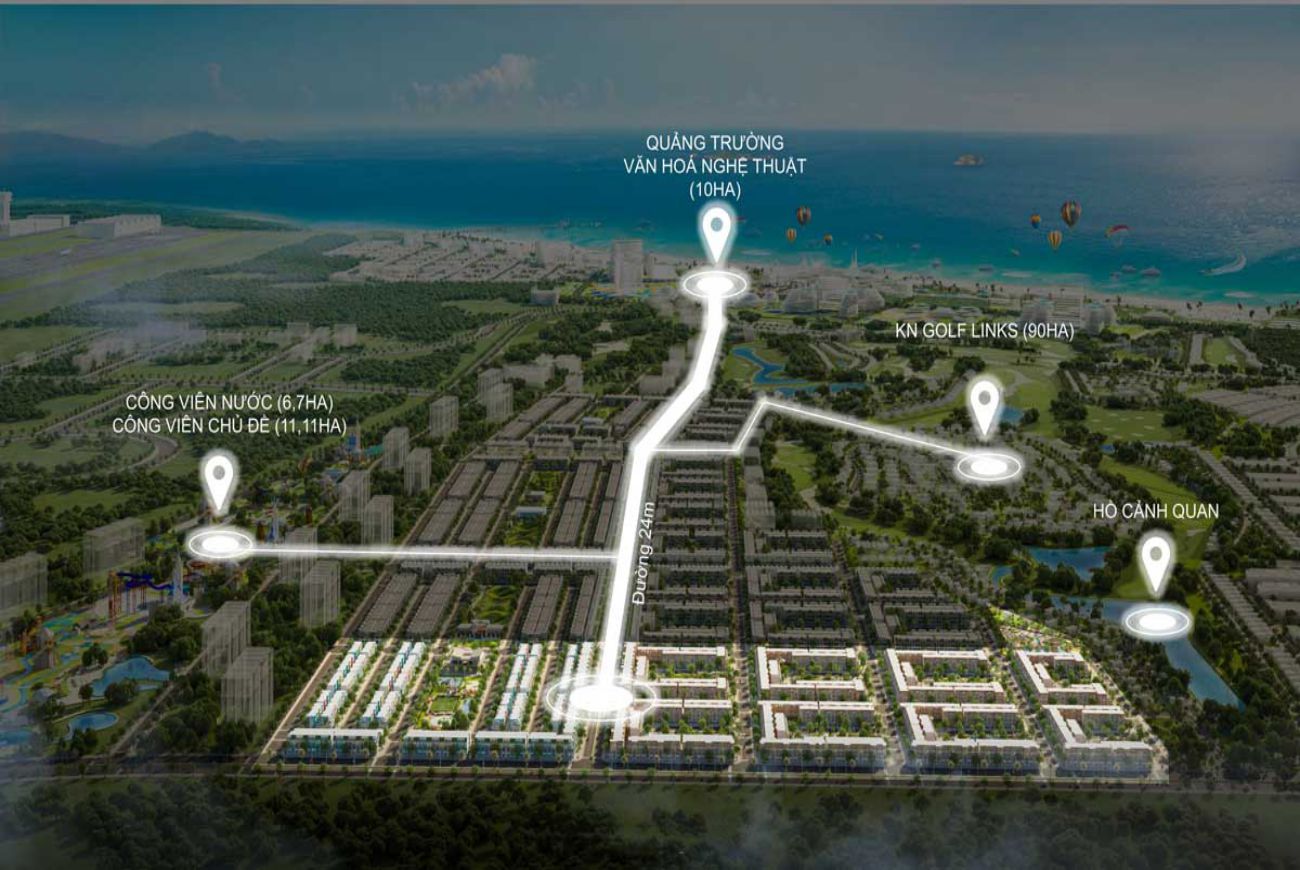 Mặt bằng ParaSol Cam Ranh