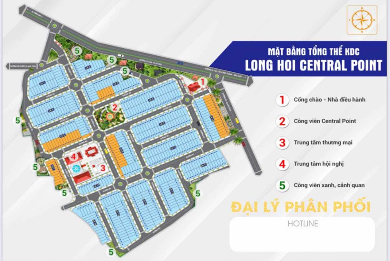 Mặt bằng Long Hội Central Point
