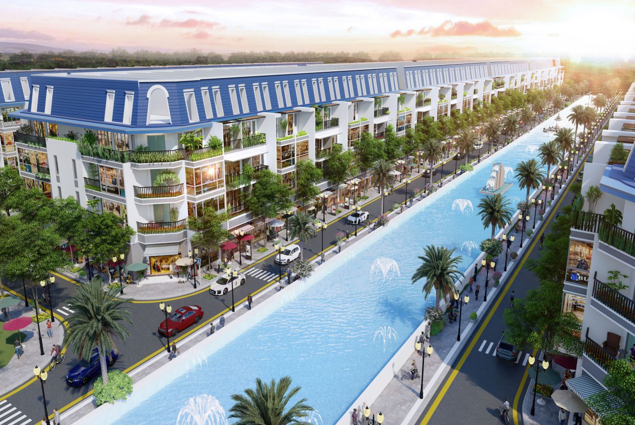 Thiết kế Tân Tạo Shopping Street Long An